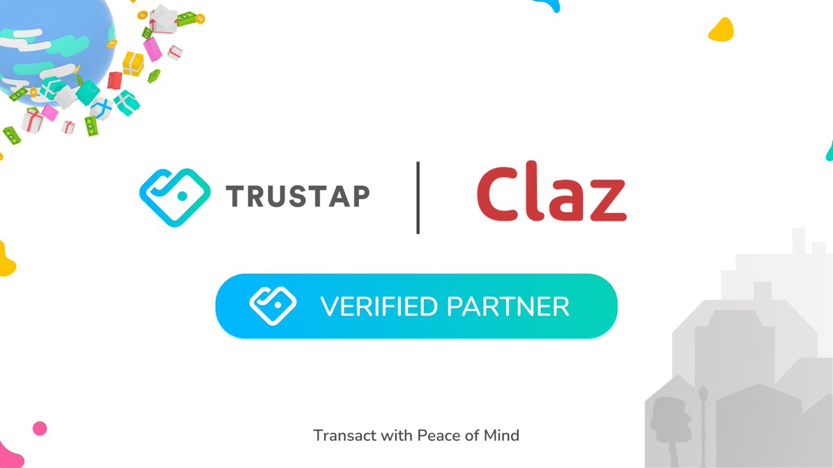 TrustapPayments's tweet photo. We're excited to announce our newest verified partner, @clazorg 🎉 With over 16 million listings, you can now transact with peace of mind on Claz!
#partner #marketplace #verifiedpartner https://t.co/q8v6hJ8CxG
