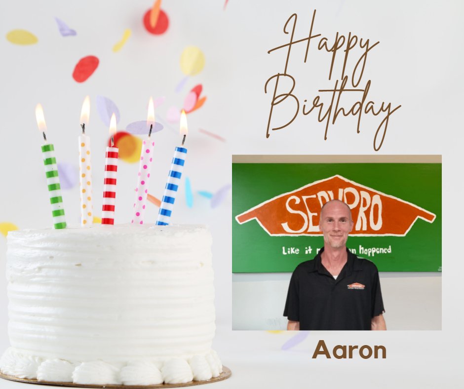 Happy Birthday, Aaron!