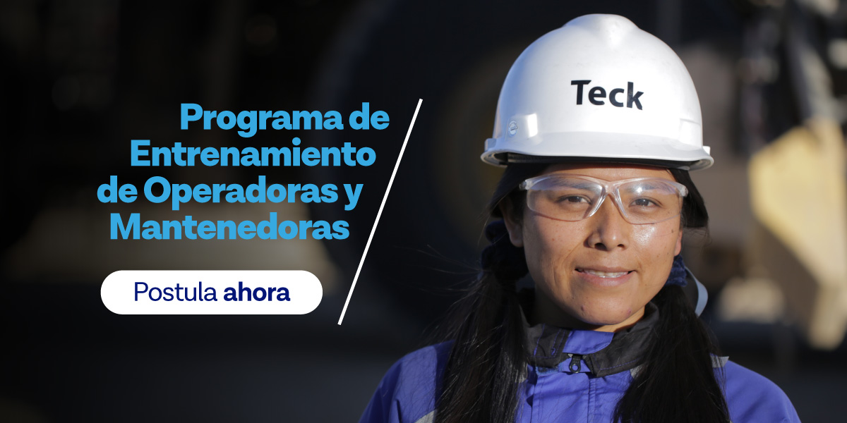 TeckChile's tweet photo. Para seguir impulsando la participación de talento femenino local, en nuestra operación Quebrada Blanca tenemos una invitación exclusiva para las mujeres de #Tarapacá. No necesitas experiencia en #minería para postular a nuestro programa de formación. https://t.co/d9WKTWXcV6 https://t.co/z4OFkEZPMm