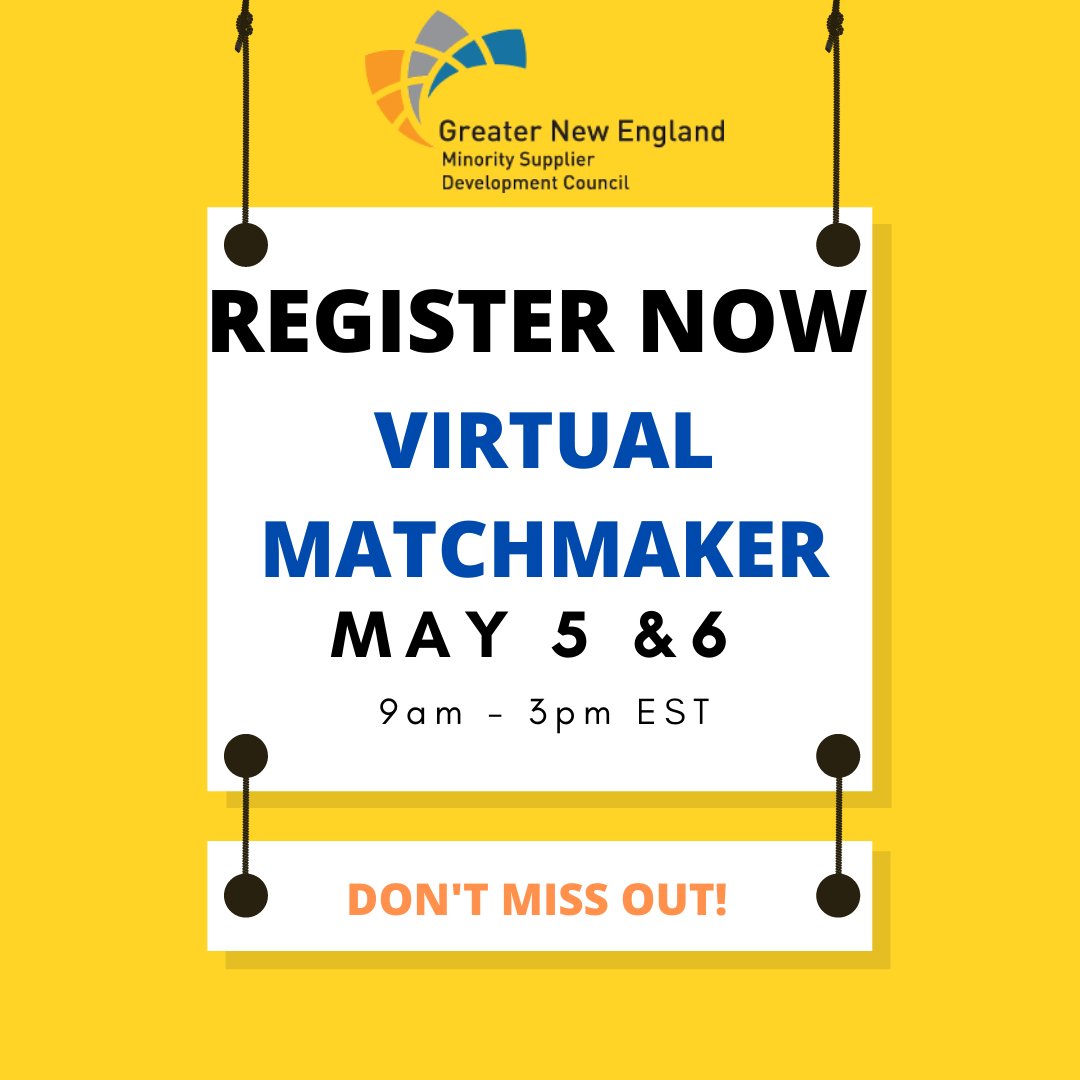 Don't miss this opportunity!! Register Today!!
gnemsdc.org/events/