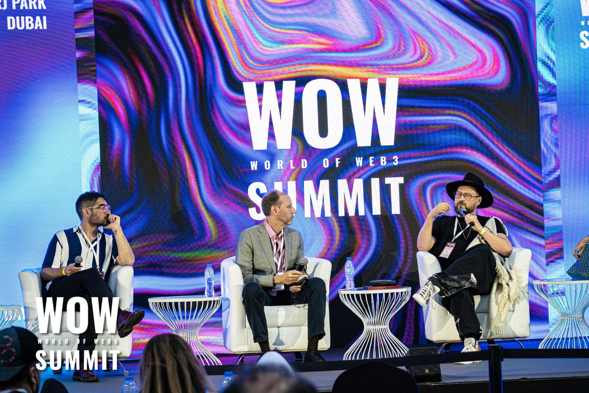 WOWsummitWorld's tweet photo. Watch an exclusive video #WOWSummit Panel: «Artistic Experimentation, #ArtificialReality &amp; #Blockchain», moderated by: @geoffreymccabe
Speakers:
🔹 @artbyvesa
🔹Suzy Sikorsky
🔹@solimanlopez
🔹@soyfira

➡️ https://t.co/tsgiNJHbBk

#metafest #digitalArtGallery #GuyWayEvents #art https://t.co/Q21FGwy3Oq