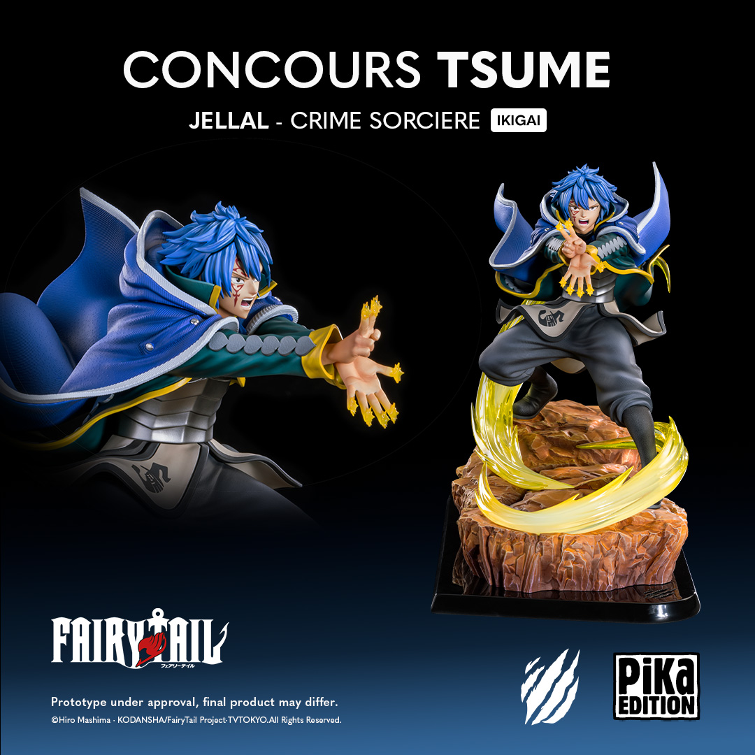 [#CONCOURS RT] PIKA X TSUME ART

⭐️ Nous proposons un jeu-concours en partenariat avec <a href="/TsumeArt/">Tsume Art</a> ! Tentez de remporter une figurine "Jellal - Crime Sorcière Ikigai by Tsume" actuellement en précommande jusqu’au 6 mai sur le site de <a href="/TsumeArt/">Tsume Art</a> ! ⭐️
