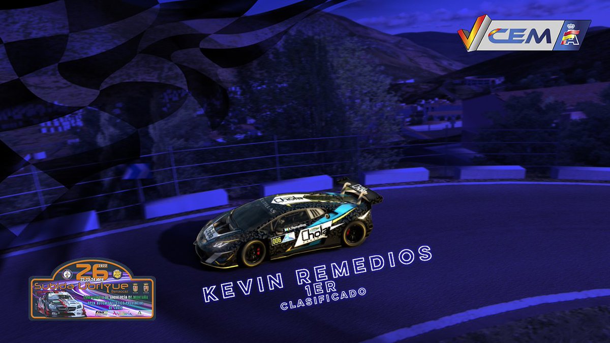 🏆 PODIO
#cemv22 #Ubrique <a href="/virtual_rfeda/">Virtual RFEDA</a> 

Cat.3-1
🥇 <a href="/KevinRemedios4/">Kevin Remedios</a>
🥈 Ramon Solà
🥉 <a href="/auzmendi23/">Jon Auzmendi</a>