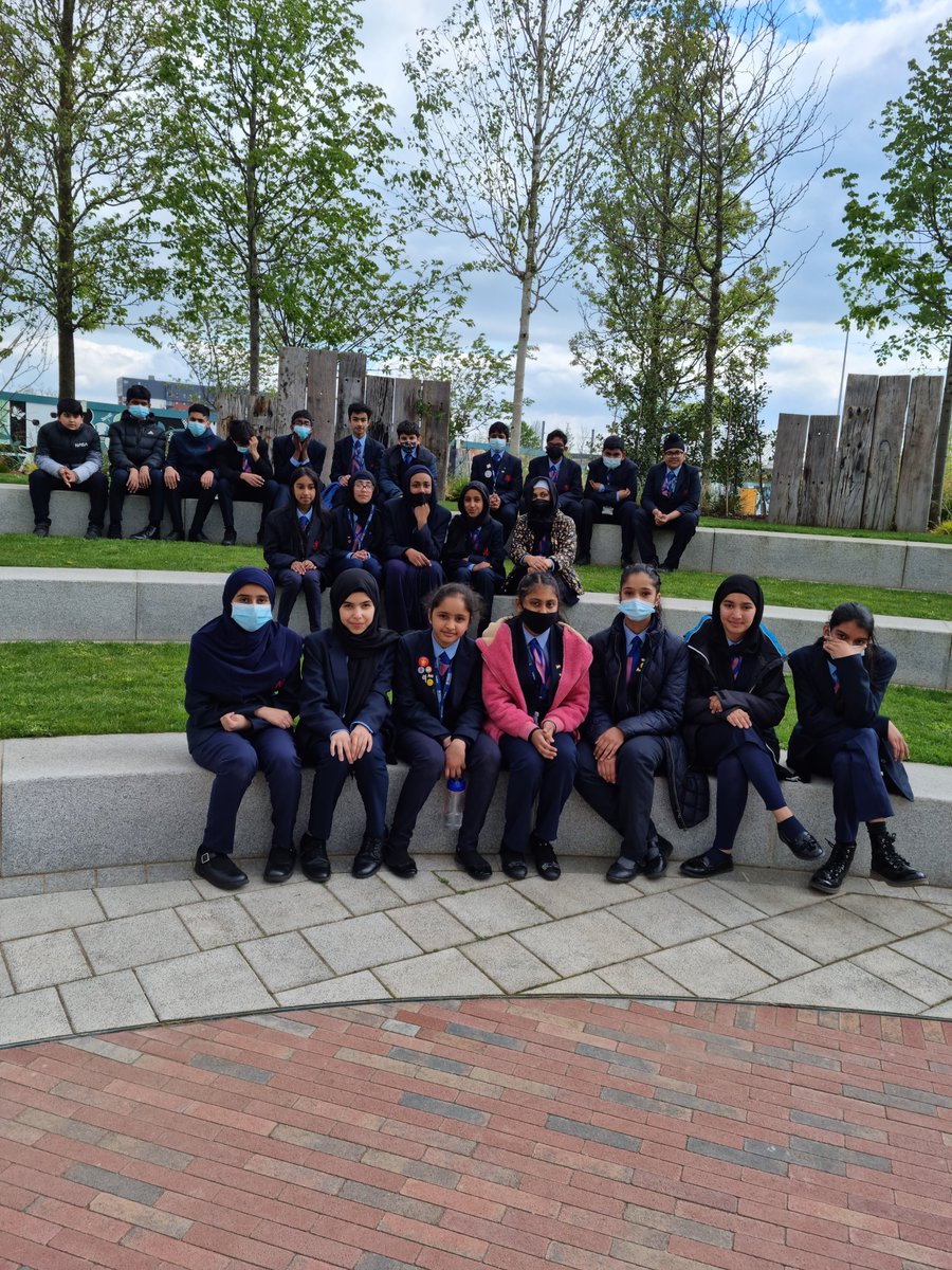 VHSchool's tweet photo. Year 7 Geography students visited The Green Quarter located on the site of the Old Southall Gasworks. They observed how the area has been regenerated and assessed how sustainable the project will be in the long term. https://t.co/jrKDr1XWAm