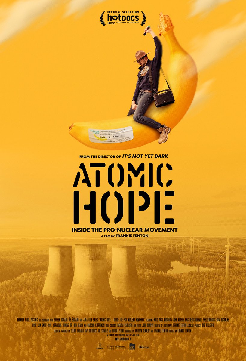 JohnMurphyEdit's tweet photo. ATOMIC HOPE has its World Premiere tonight at @Hotdocs! It was a true privilege to cut this for @frankiefenton who dedicated nearly a decade of his life to making the film. Unfortunately I can't be in Toronto but I'm sure Frankie will somehow still enjoy the few well earned🍻 https://t.co/5r57cfHhC7