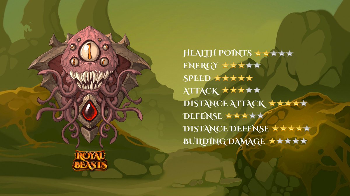Here's a bit of what you need to know about our Poison Type #RoyalBeasts☣️

Poison Type beasts are very sneaky. Their attacks can be very deadly, so you must defeat them before they can get their toxic fangs on you⚠️ 

Next week you will discover Grass Type🌿

#PlaytoEarn #P2E