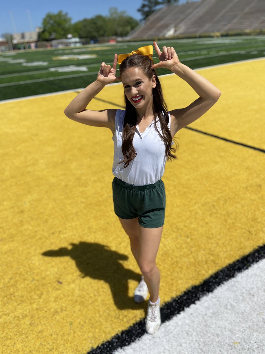 Tryout week is here!! You can find all of the tryout information in our bio! Remember you need to wear a white sleeveless athletic top, green or gold shorts, cheer shoes, &amp; your hair half up! We can’t wait to see all the talent this weekend💚💛