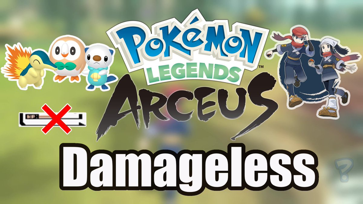 TTFA_Sam's tweet image. By far the most time and effort I've put into a video 😬 If you have a minute (a really long minute) please check it out and let me know what you think! Can Legends Arceus be beaten without Your Pokemon OR You taking any damage? youtu.be/Nl7ckNp_va4