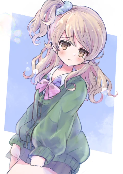 定期的に描きたくなるギャルくぼ
#森久保乃々 