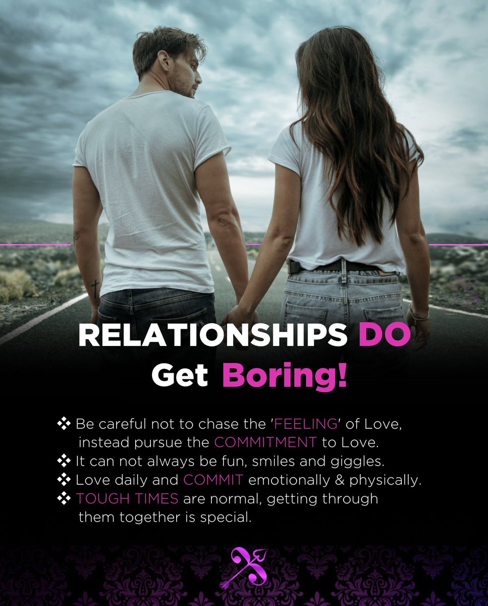 Discovery3SR's tweet photo. Yes, EVERY Relationship can Get Boring!
what do YOU do to KEEP GOING in tough times?
- @Discovery3SR
#couplegoals #relationships #love #dating #datingformen #lovesystems #relationshipgoals #divorce #breakups #heartbreak #handholding #datingadvice https://t.co/EVPRGf9x8K
