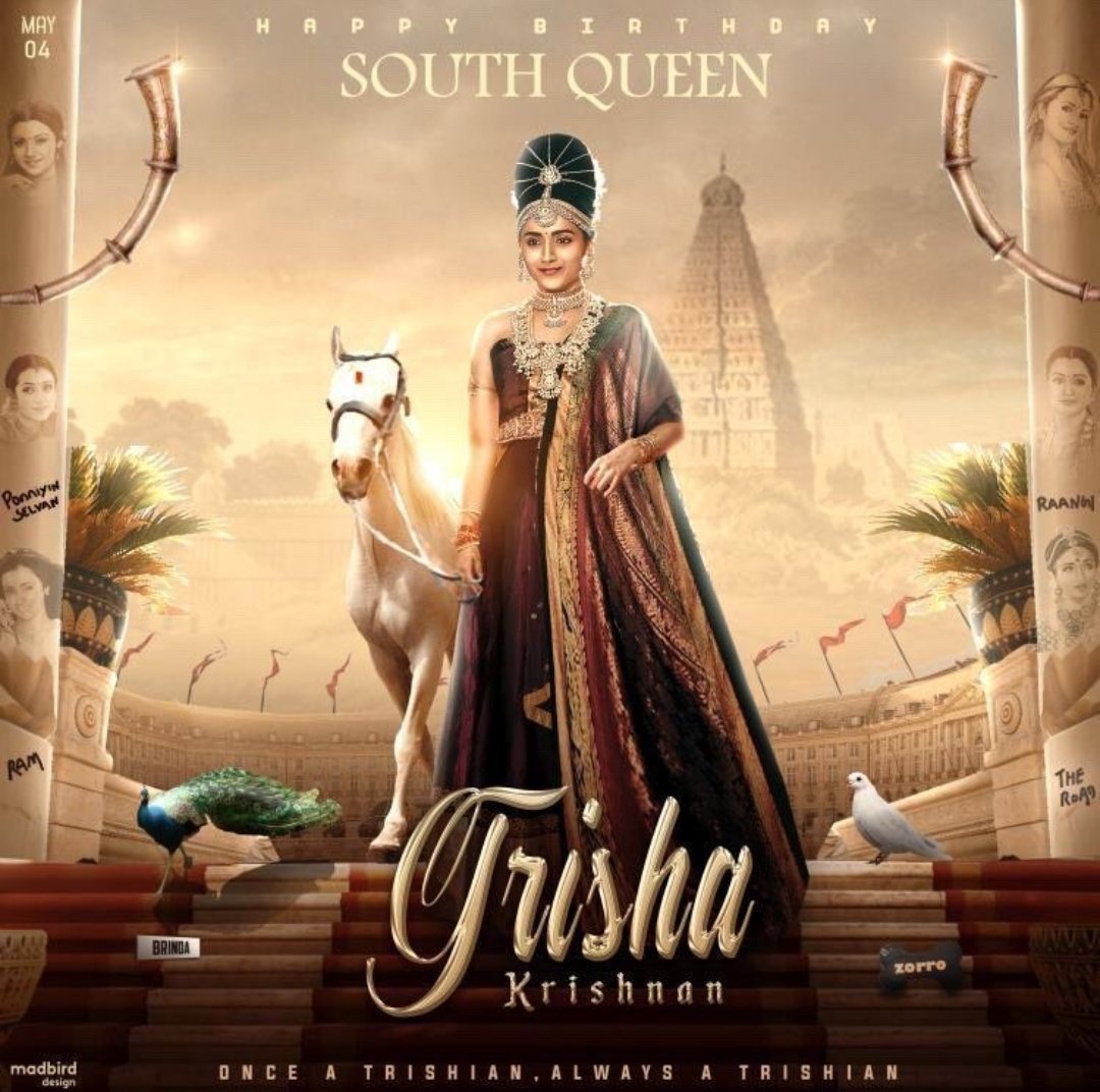 Advance Happy birthday to you Thalaivii @trishtrashers  😍😍😍🎂🎉🎆 #SouthQueenTrisha  #happybirthdaytrish #Trisha #TrishaKrishnan