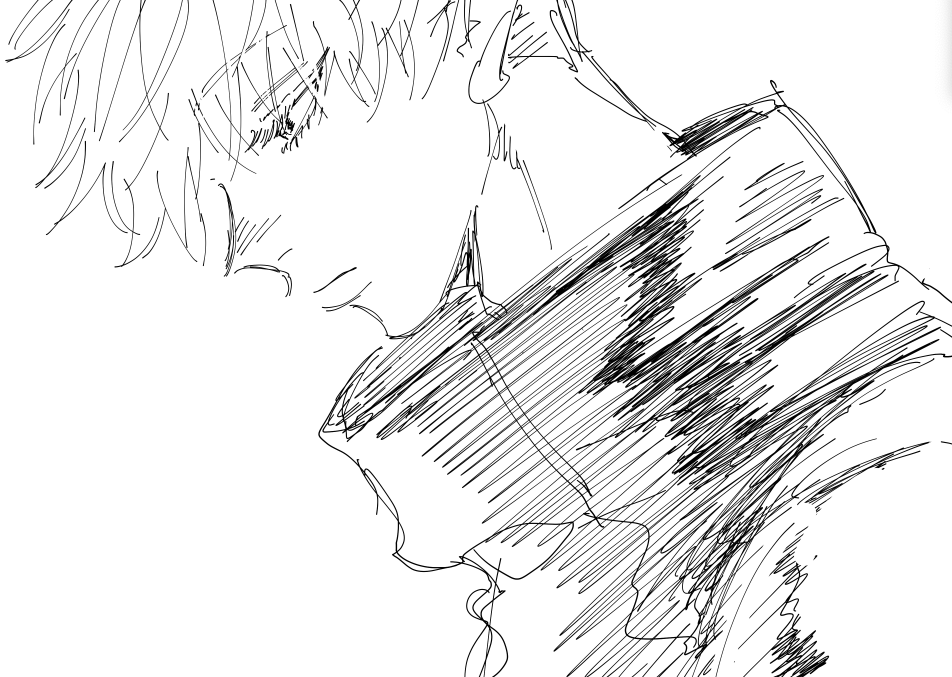 落書きしたし寝るます 