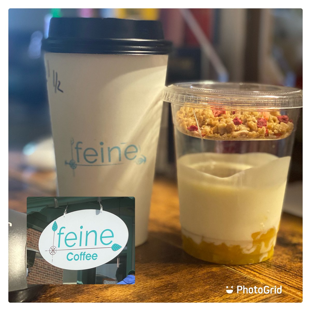 KrisSELLsALot's tweet photo. Cherry blossom lattes and peach parfaits? Yes please! #SmallBizWeek #NotSmallInSpirit #ATTEMPLOYEE @unstOHPAbleCRU @ReanTaube https://t.co/2gE27wJ8cc