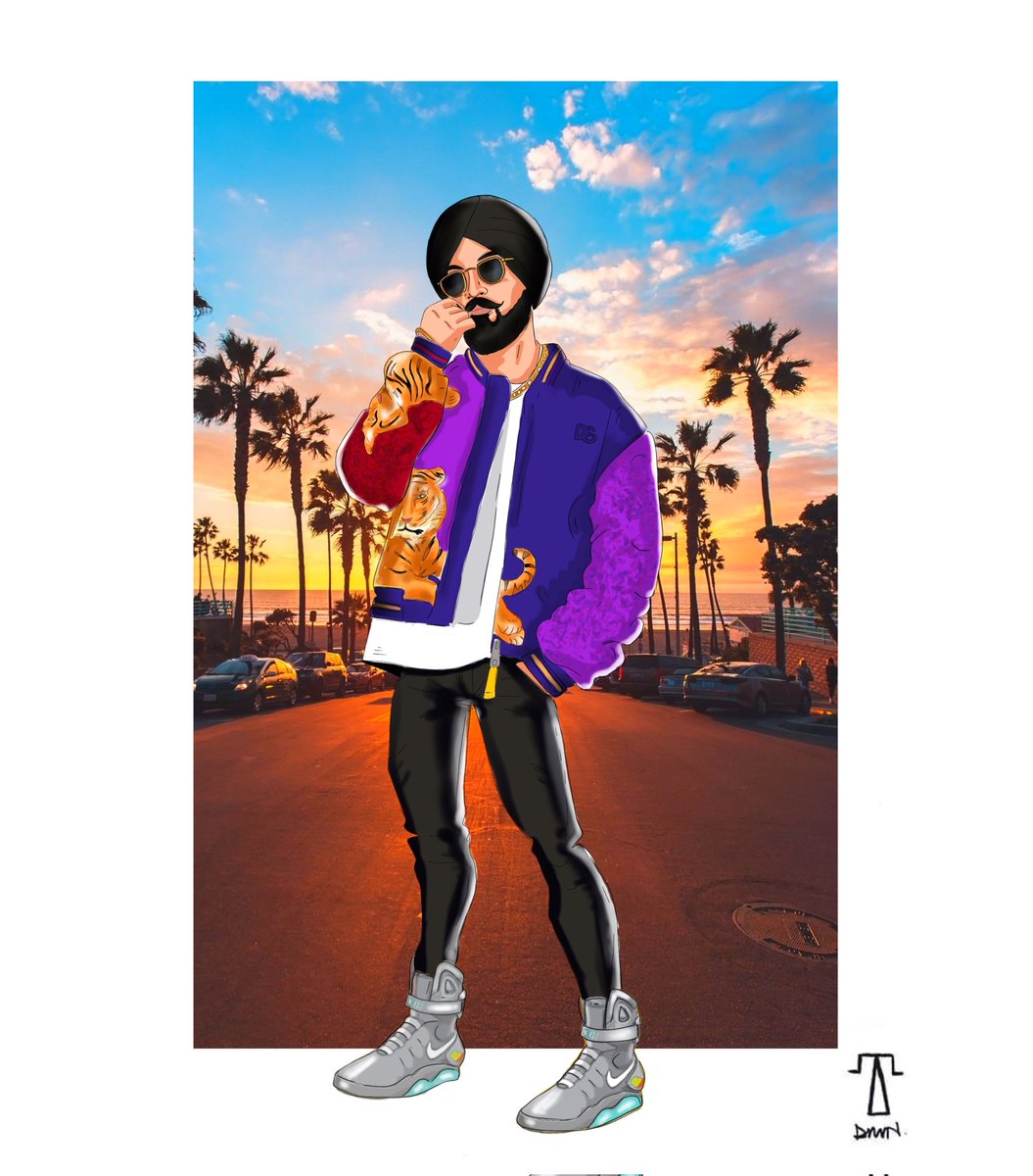 jazdmn's tweet photo. "Tikhi Rakhi Ae Kara Ke Dekh Mekh Wangu Muchh". @diljitdosanjh
@diljitdosanjh @ikkymusic
#jazdmn #art #illustration #diljitdosanjh #bhangra #california #rap #nikeairmags #chauffeur #singh #muchh #swag #fashion #Vibesandchill https://t.co/3b8quaSkcT
