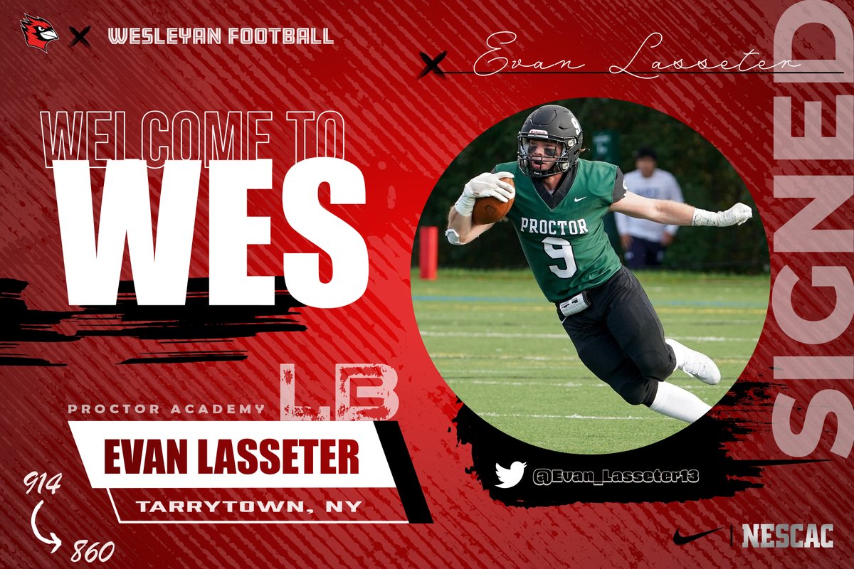 Wesleyan University Football (@wes_football) on Twitter photo #WES2026
Evan Lasseter || Proctor Academy (NH)
FILM: hudl.com/video/3/126183…
<a href="/Evan_Lasseter13/">Evan Lasseter</a> #WES2026
Evan Lasseter || Proctor Academy (NH)
FILM: hudl.com/video/3/126183…
<a href="/Evan_Lasseter13/">Evan Lasseter</a>