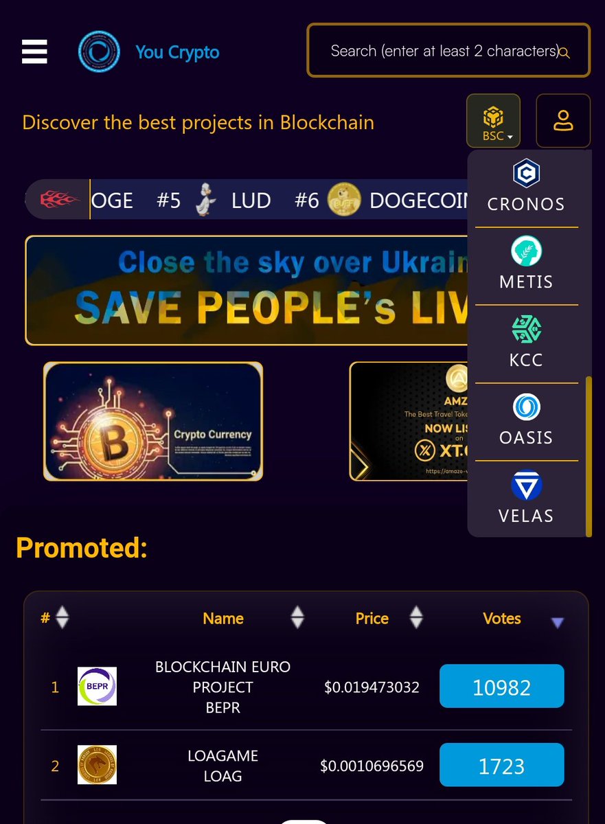 Discover new tokens, great investments, a new way to make money🤑

👉🏻youcrypto.org

#token #investments #Trader #trading #NFTs #Ethereum #BSCGems #Polygon