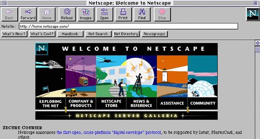 Remember the days? Netscape back in 1997. This was 25 years ago. Can you imagine where #Bitcoin is heading to?