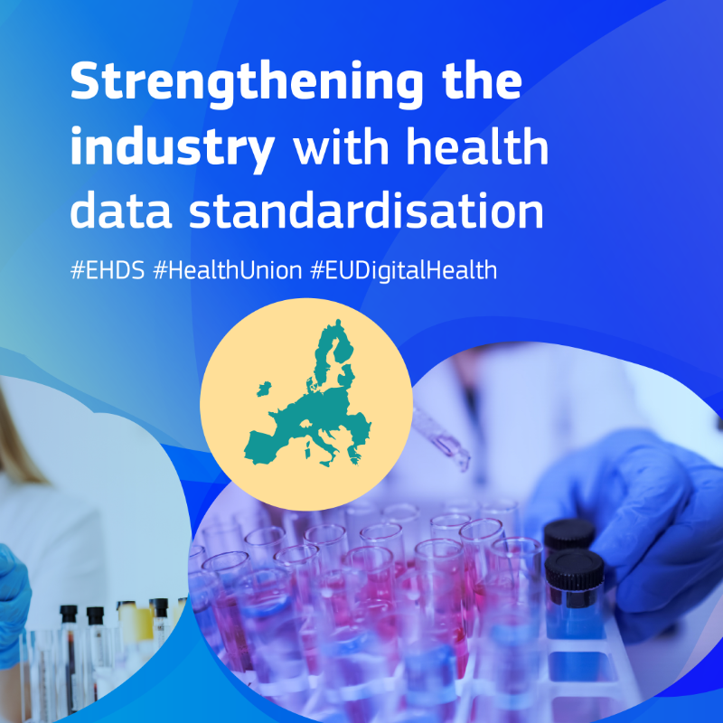 EU_Health's tweet photo. We need to make our healthcare systems more resilient, accessible &amp; better at providing high-quality care.

The European #HealthData Space will revolutionise how we use health data in a safe &amp; trusted way.

#EHDS #HealthUnion #EUDigitalHealth