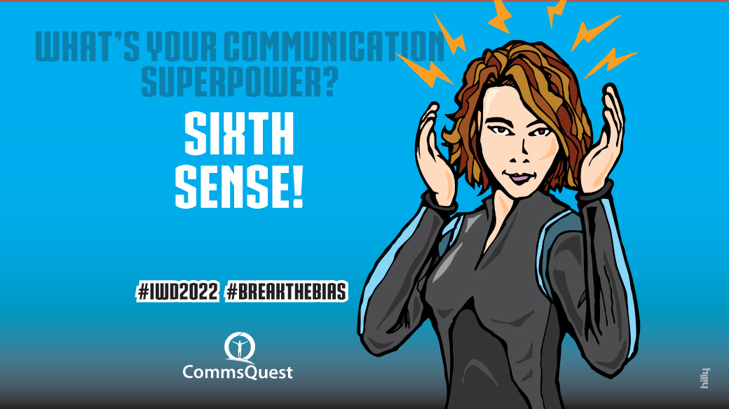 CommsQuest's tweet photo. Do you share Bev’s communication superpower?

Imagine having the ability to know what people think. 

Bev has extraordinary levels of empathy. Within minutes she’s able to find the motives, goals, fears and inhibitors that we all try to hide or drown out.

#NationalSuperheroDay https://t.co/aHlQMRC0pM
