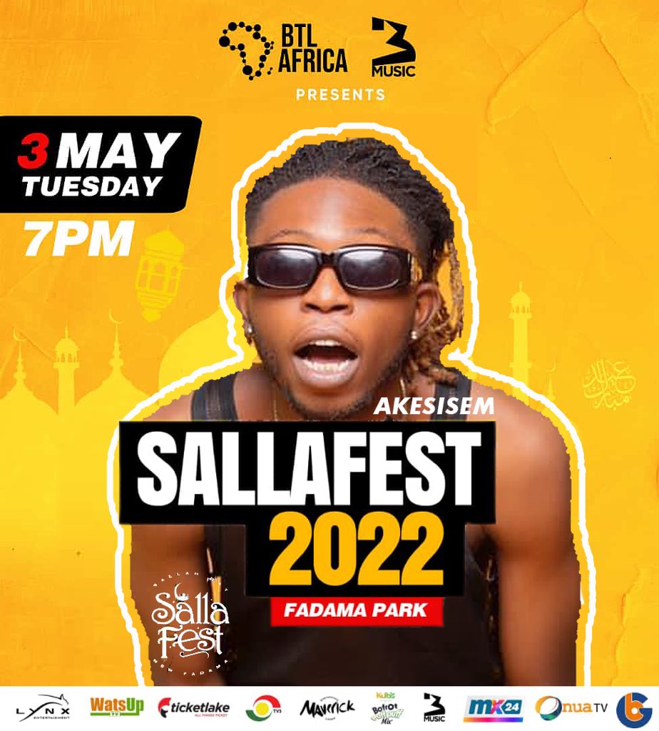elitamakloe1's tweet photo. Tonight @lifeofakesisem is coming through to support @KuamiEugene at FADAMA SALLA FEST
#HAPPYEID #SALLAFEST #2xhigher π https://t.co/nFkNWZjvfA