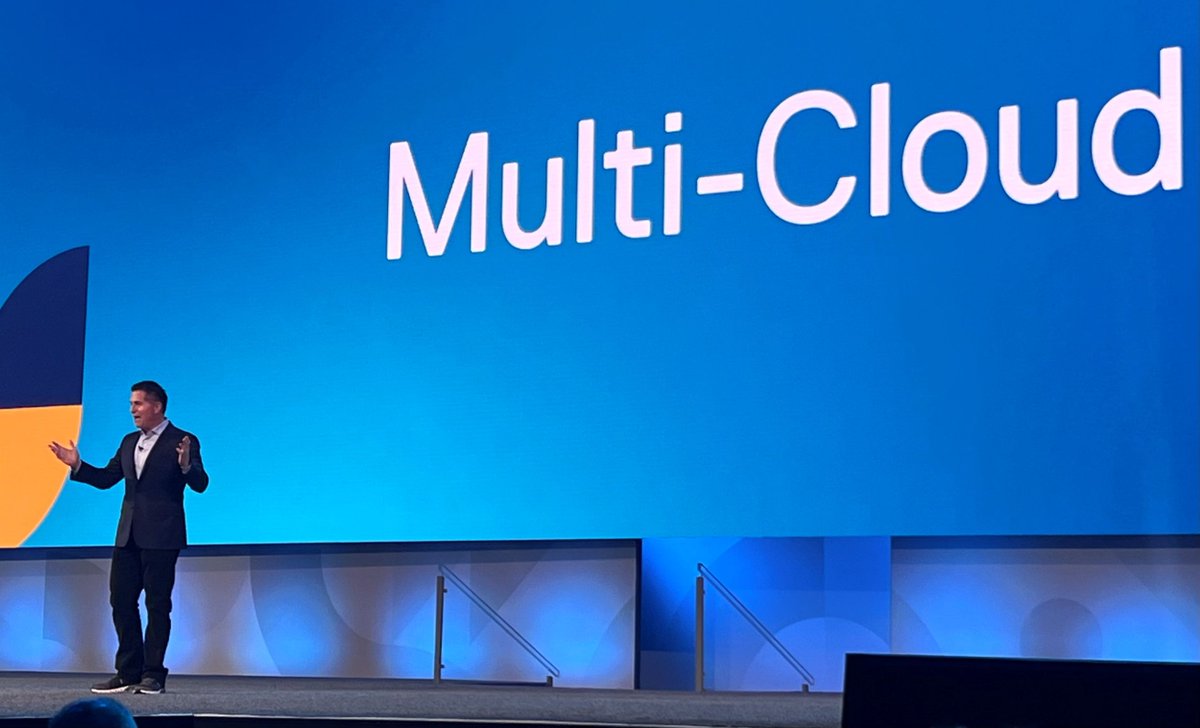 CRN's tweet image. As @DellTech CEO @MichaelDell declared that the battle for where to place workloads has ended with a victory for #MultiCloud, he said there is an “enormous role for partners” to play in shaping that future: okt.to/VzXipb

@DellTechPartner @DellAPEX #DellTechWorld