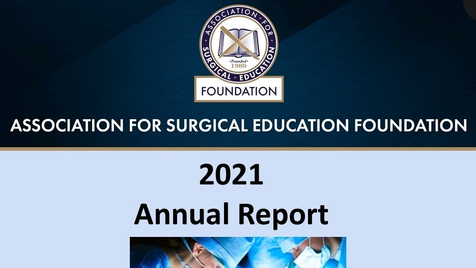 Alan Harzman (@alanharzmanmd) on Twitter photo Want to see what the <a href="/Surg_Education/">Association for Surgical Education</a> Foundation has supported this year? Check out the annual report: surgicaleducation.com/annual-report-… #SEW2022 Want to see what the <a href="/Surg_Education/">Association for Surgical Education</a> Foundation has supported this year? Check out the annual report: surgicaleducation.com/annual-report-… #SEW2022