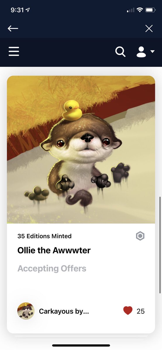 MrRyanEdwards_'s tweet photo. Just minted Ollie the Awwwter from @cryptocom @carkayous @jessesmithart 

Get yours before they’re gone #exp8 https://t.co/FJnmnq6czE