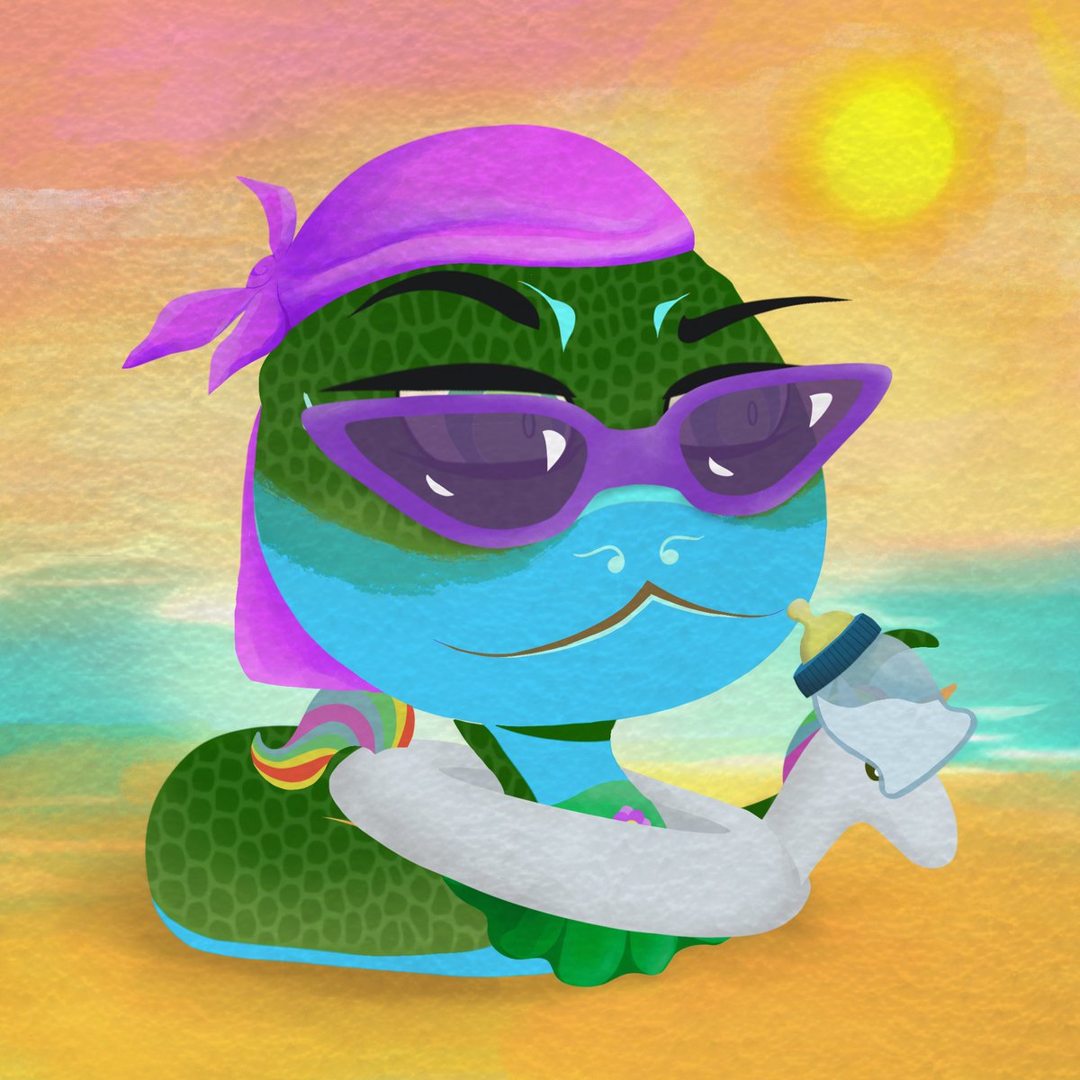 🎉 The Sassy Snakelings have just started hatching 🐣 See our discord announcement channel for how to hatch yours!