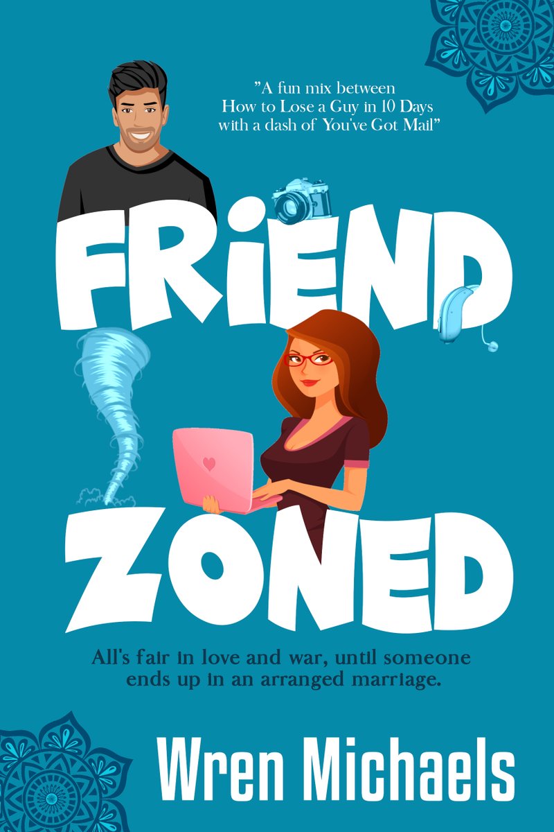 AuthorWren's tweet photo. FRIEND ZONED got a facelift! 
Grab the new edition here! https://t.co/vd5xhVcVyG

*Enemies-to-Lovers
*Diverse
*RomCom
*Disability Rep
*Only 1 Bed
*Forced Proximity
*Spicy
*Arranged Marriage

#romcom #romcomrecs #BookTwitter #BookBoost #romancereads #amreading #amreadingromance https://t.co/ii9sUl2UNY