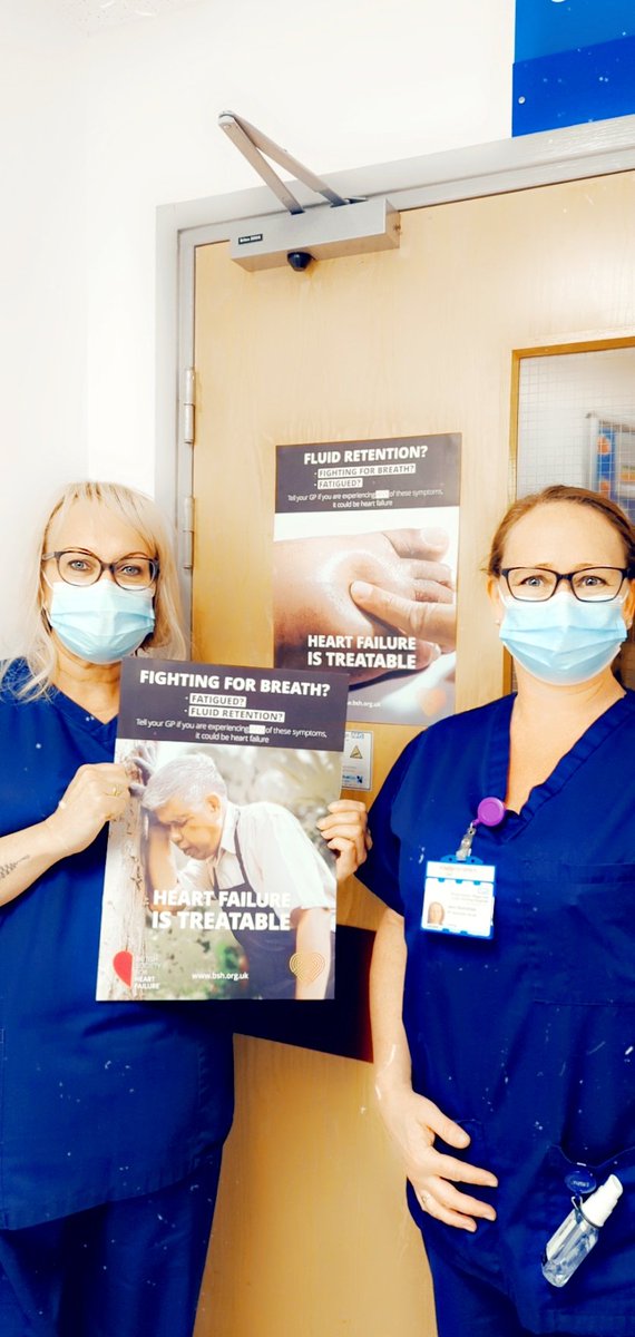 Raising awareness of heart failure. #HeartFailureAwarenessWeek @wwl_staffeng