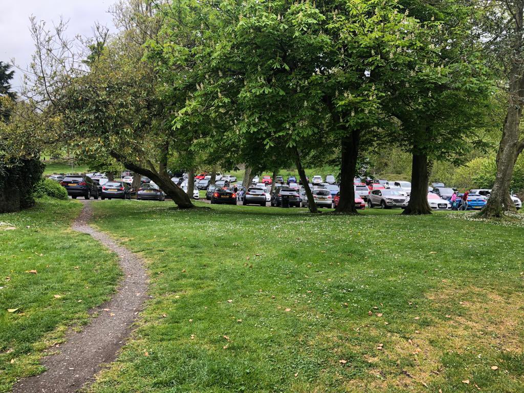 portaferrytrees's tweet photo. Parking update Bank Holiday Monday Portaferry Ropewalk Car Park 2.5.22 - 13.52 FULL &amp; cars parked on grass. Again no parking strategy or directional signage for other nearby car parks. #stopthechop https://t.co/Jizj1dneqT