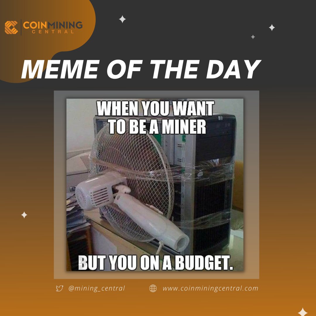 mining_central's tweet image. Stop stressing, get yourself a proper crypto miner today! 😂

👉 Shop here: coinminingcentral.com