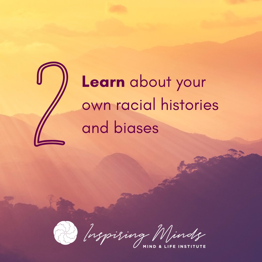 mindandlife's tweet image. In honor of #AAPIHeritageMonth, here are 4 ways to support #socialjustice through #contemplativepractice👇 Hear more from @dorisfchang @oreggieglobal &amp;amp; Grant Jones on creating #compassionatecommunities through research &amp;amp; contemplative practice: mindand.life/VOxI50IWTje