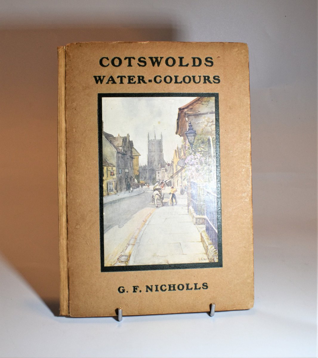 Lovely collection of plates. Cotswolds Water-Colours. G.F Nicholls (1920) Black (pub) Slim Antique History & Art Book. 20 Glossy Colour Plates. Collectible Decorative.
#cotswolds #antiquebooksforsale etsy.me/37UqSyB