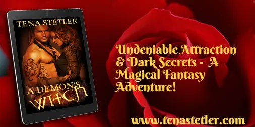 TenaStetler's tweet photo. #Teaser #Tuesday A DEMON'S WITCH -  The adventures of Bruce, Angie are an entertaining escape from the ordinary world. Be swept away into a #magical #romantic #antasy #adventure, you’ll never want to leave. Grab a copy today! #WritingCommunity #wrpbks  https://t.co/pyA5AZROJ1 https://t.co/z20d5q78X6
