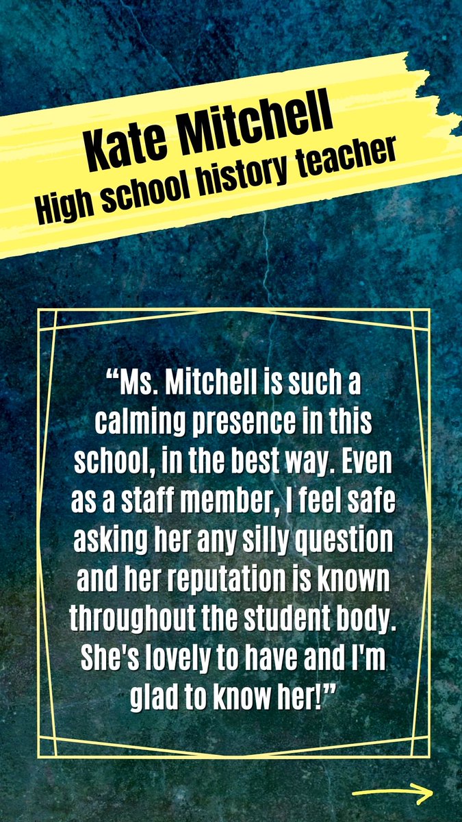 scs_ptsa's tweet image. #SCSTAW2022 #SCSTeacherShoutOuts
Kate Mitchell