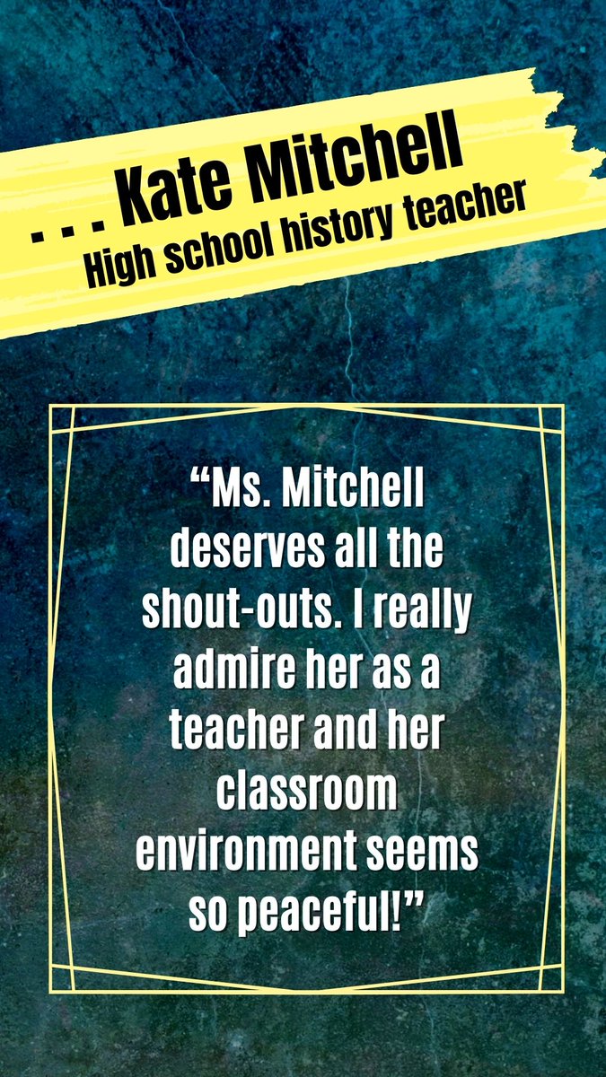 scs_ptsa's tweet image. #SCSTAW2022 #SCSTeacherShoutOuts
Kate Mitchell
