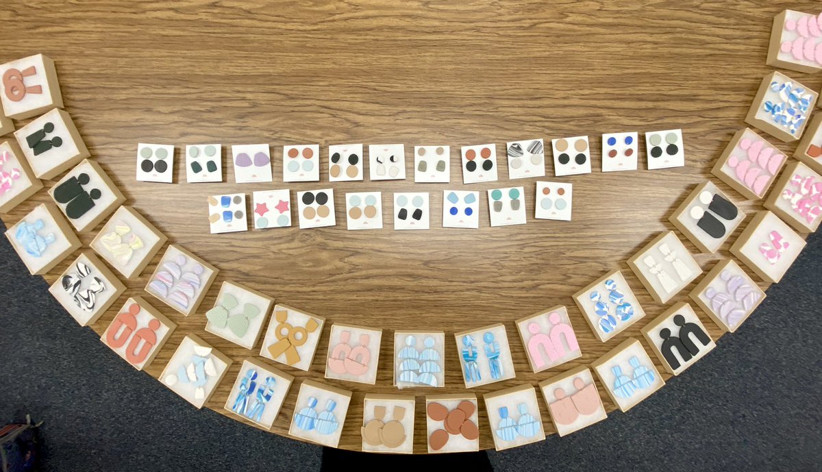 It’s the annual “shopping day” in room 300! My babes love picking out a pair of earrings for a special adult in their life!