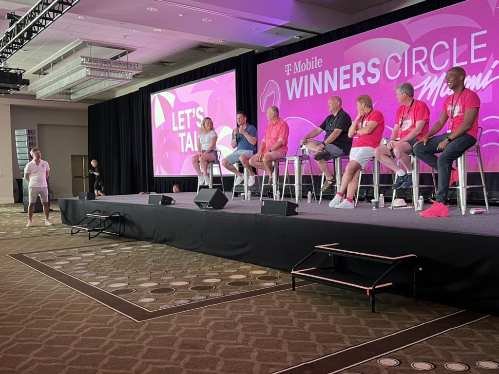 <a href="/TMobile/">T-Mobile</a> Winners Circle is back. It's a great day in MIA celebrating the best of the best!