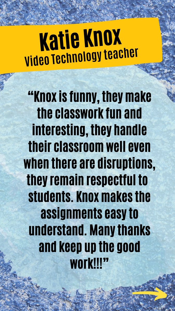 scs_ptsa's tweet image. #SCSTAW2022 #SCSTeacherShoutOuts
Katie Knox