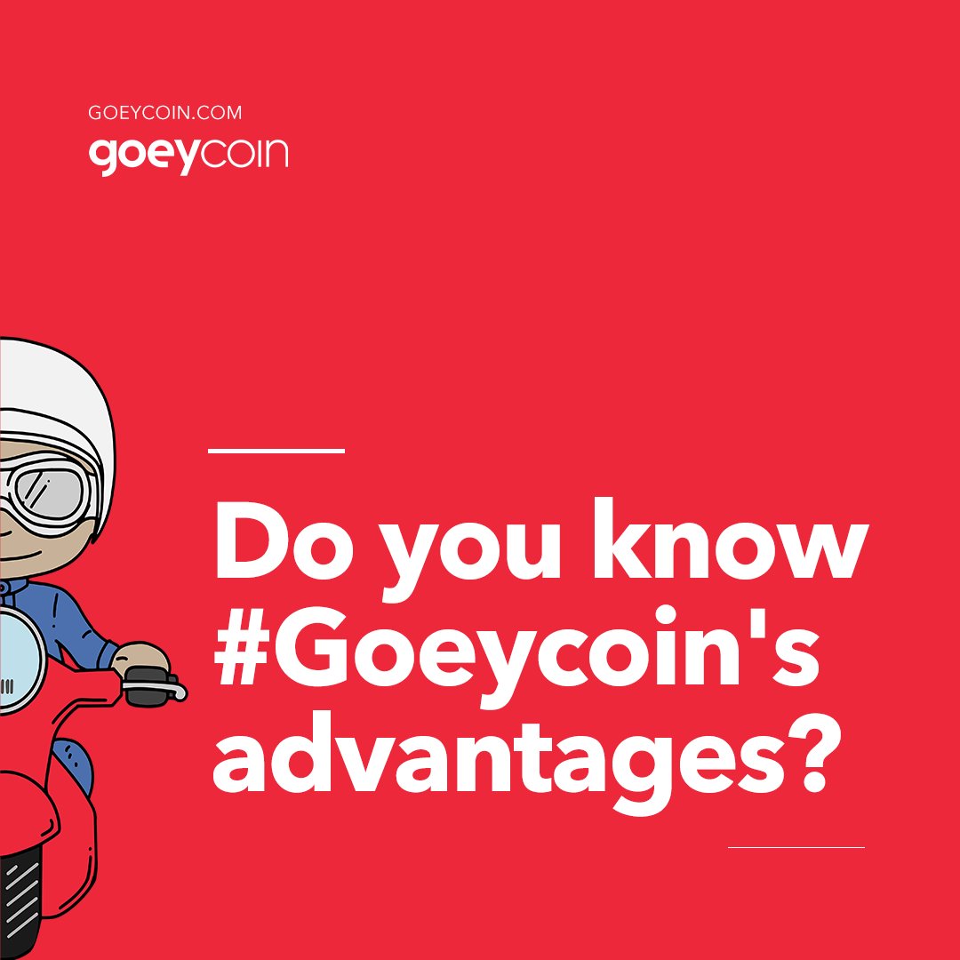 Compared to other cryptocurrencies in the market, #Goeycoin offers different kinds of advantages! 

✅Redistribution: 5%
✅Less CO2
✅Job Opportunity 
✅Income Generation 
✅Scale Social 
✅Development: utility 
 Buy at pancakeswap.finance
#sustainability #urbanmobility