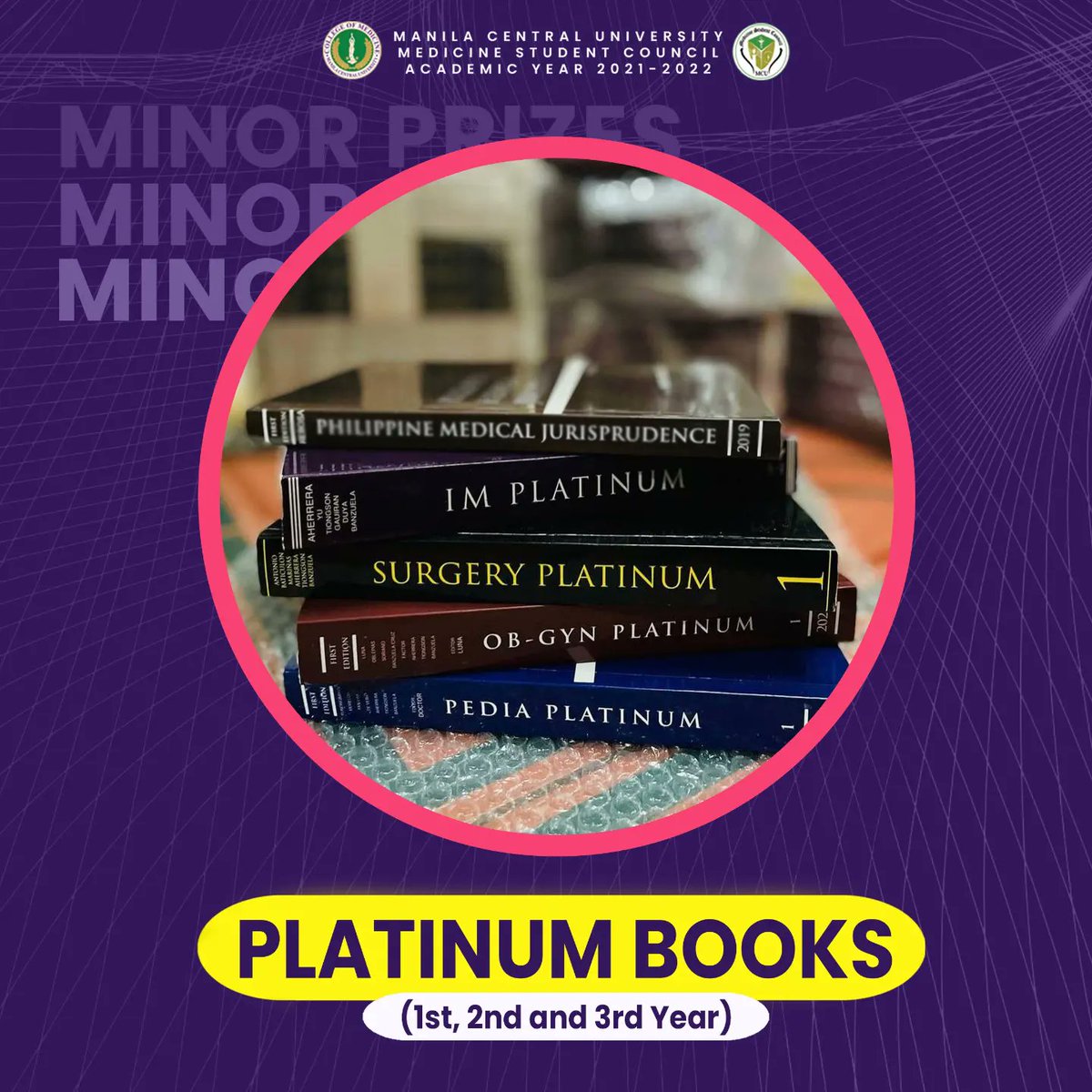mcumsc's tweet photo. Get a chance to win an Apple iPad 10.2, an Apple Watch (series 3), a Platinum book of your choice, a Canon printer, and a BP apparatus (clerks only) on May 7! 💪🏻

Register ka na dito! https://t.co/JjMKeJwKZi

Ano pang hinihintay? Tara na sa #Silakbo2022! 🌄

#MCUMedicineNight2022 https://t.co/4Tf1RpmMfO