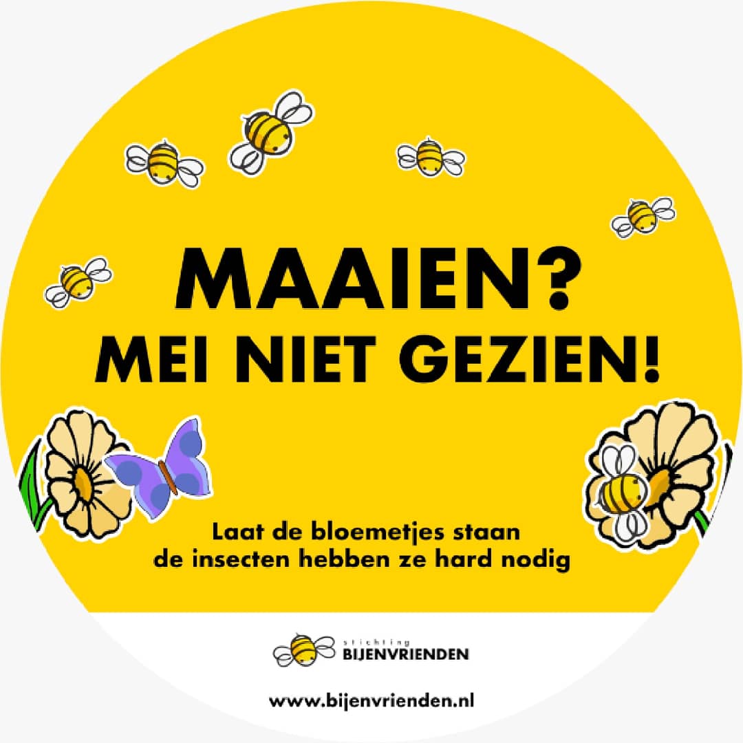 Opnieuw meldingen vanuit het land van bermen vol met paardenbloemen en andere bloemen die worden plat gemaaid! Om moedeloos van te worden #vlinders #wildebijen #insecten #bijen #maaienmijnietgezien #maaimeiniet