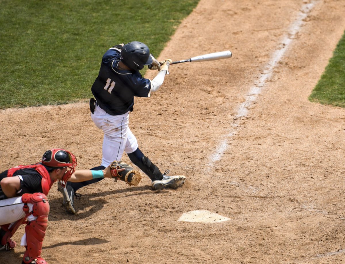 BSU_Baseball_'s tweet photo. Jordan Varela-Payne leading the Bluefield state offense out of the lead off spot. Currently hitting .374 with 13 doubles, 7 triples and 6 home-runs along with being 17-21 on stolen bases. https://t.co/WcdWTffyYZ