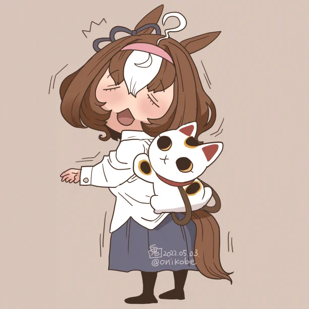 ドトウさんとメトちゃんの動画を見て脊髄反射で描いてしまった 