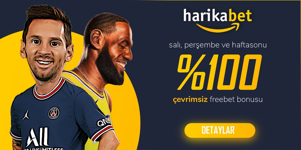 HarikaResmi's tweet photo. 🎁#Harikabet Güne Özel Bonus !

⚽️ Salı Gününe Özel Tüm Yatırım Yöntemleri için %100 Freebet !

👑Özel promosyonlar, hızlı çekim ve güvenli kazancın adresi;

📲https://t.co/ZxpSXGpmcL https://t.co/ANVZmPgkra