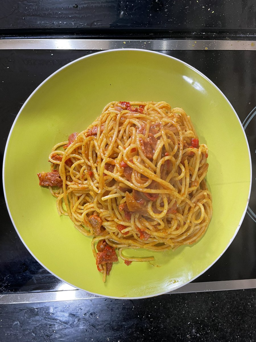 lonermonkeyy's tweet photo. #Saghetti with #Capocollo 😍😍 Who’s In ? https://t.co/pgINUF9wPz