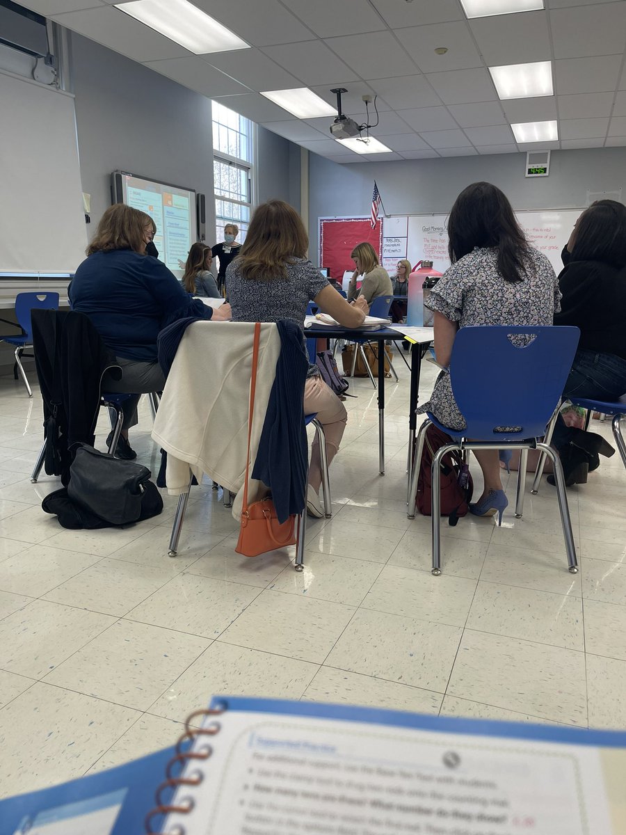 ErikaDentKelly's tweet photo. We are continuing strong in our training on our new math series. Today is the training session for all Special Education and ISL teachers. Loving the enthusiasm  and excitement that I am seeing amongst the teachers!! #RoxStars https://t.co/SXWAEudch2
