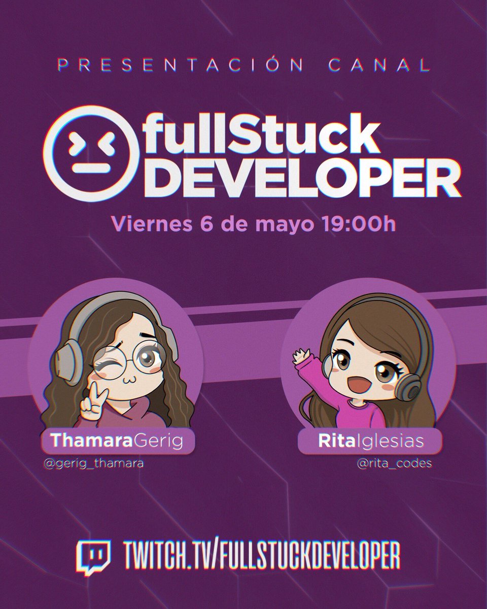 rita_codes's tweet photo. Temblad porque nos hemos venido muy arriba, nos vemos este viernes para un first taste ✨👾✨ y desvelaremos al primer invitado! 👀 https://t.co/FsQ9tngZjn
