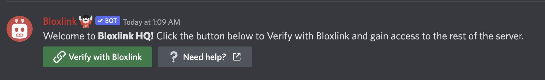 How to verify account in BLOXLINK - DISCORD 